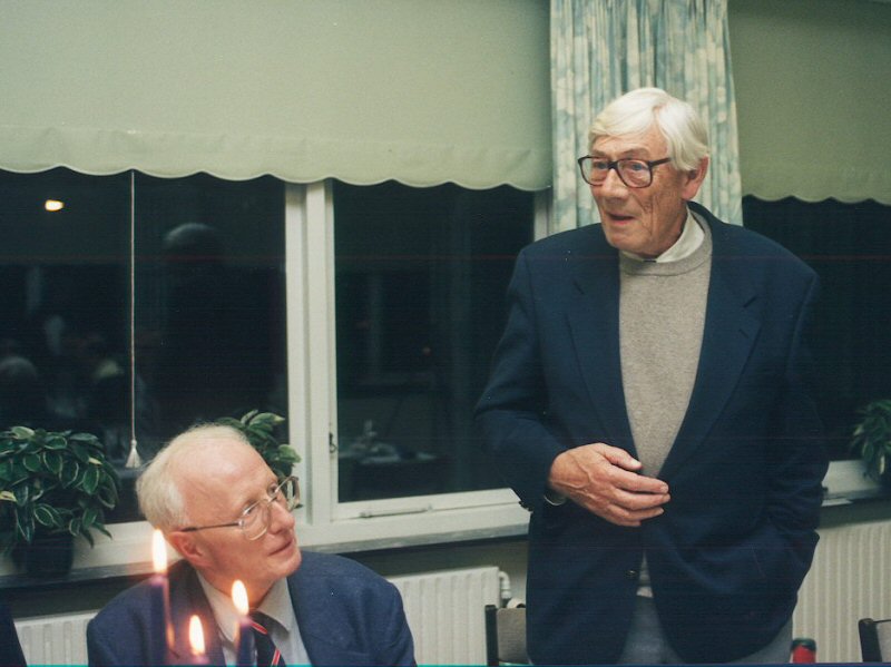 Oluf Engelstoft og Johs. Mørk Pedersen